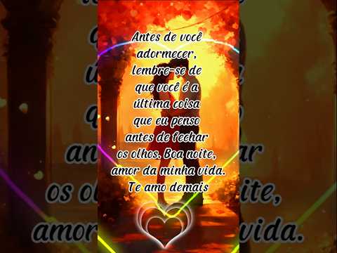 Boa noite amor da minha vida #amor #mensagem #mensagemdeamor #frases #mensagemromantica #love #natal