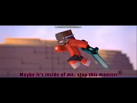 【AMV】 animation dream minecraft monster skillet