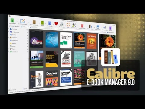 Calibre 9.0 E-Book Manager Released With New Bookshelf View