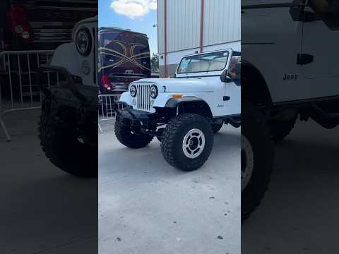 Custom 1984 Jeep CJ7! 8.1-liter Big Block V8 Powered!