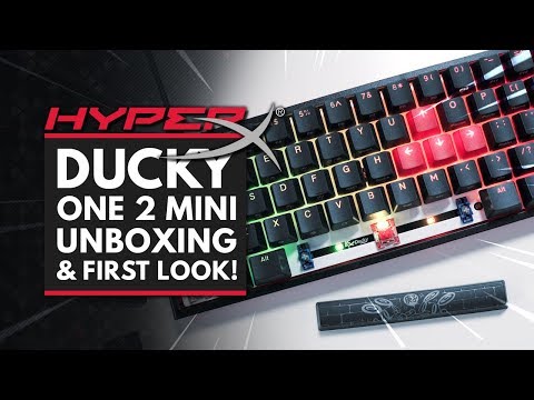 NEW HyperX Ducky One 2 Mini Mechanical Gaming Keyboard Unboxing & First Look!