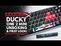 NEW HyperX Ducky One 2 Mini Mechanical Gaming Keyboard Unboxing & First Look!