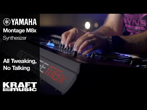 Yamaha Montage M8x Synthesizer - All Tweaking, No Talking