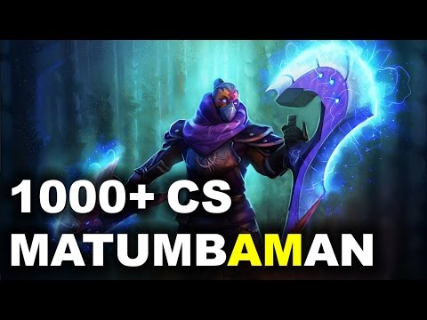 MATUMBAMAN 1000+ cs 8000 mmr AM - Liquid Tornado Dota 2