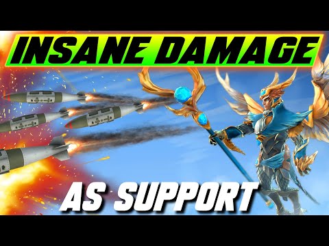 INSANE Damage... as SUPPORT! - Grubby - Dota 2