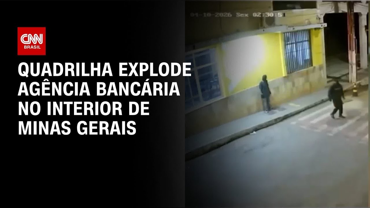 Novo Cangaço: Criminosos explodem agência bancária em MG | BASTIDORES CNN