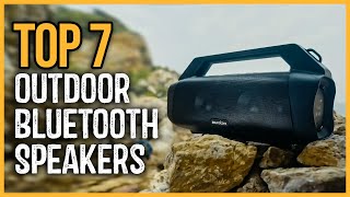 Best Outdoor Bluetooth Speakers 2023 | Top 7 Best Portable Bluetooth Speakers