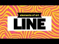 Elements of Art: Line - Art Lesson for Beginners, Elementary & Middle School Art #lineart #line