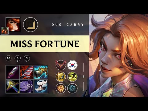 Miss Fortune ADC vs Kai'Sa - KR Grandmaster Patch 25.23
