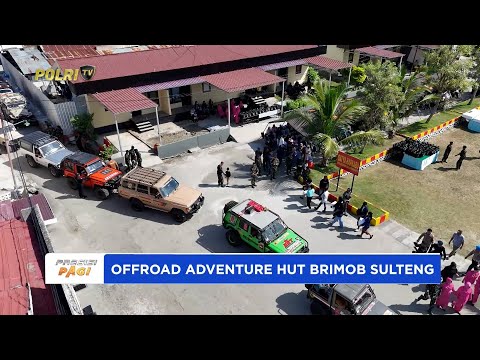 RATUSAN OFFROADER DAN POLDA SULTENG MERIAHKAN HUT KE-80 KORPS BRIMOB