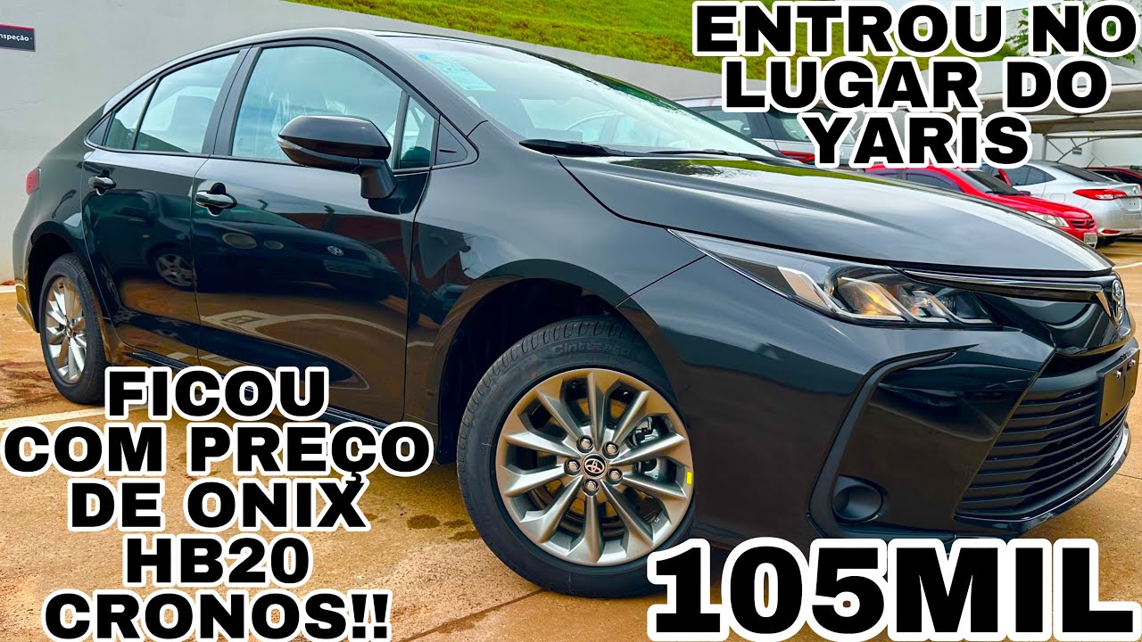 NOVO TOYOTA COROLLA GLI 2025 NA VERSÃO DE ENTRADA | GANHOU MULTIMÍDIA MAS PERDEU INÚMEROS ITENS!!