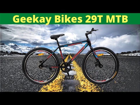 BEST Light Weight MTB under ₹8000🚲 | Geekay 29T Bicycles | Disc Brake | Unboxing and Assembling