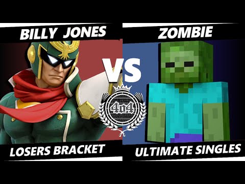 4o4 Smash Night 45 - Billy Jones (Captain Falcon) vs ExS| Zombie (Steve) - Losers Round 4