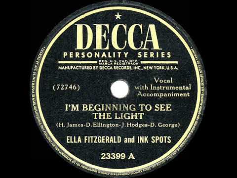 1945 HITS ARCHIVE: I’m Beginning To See The Light - Ink Spots & Ella Fitzgerald
