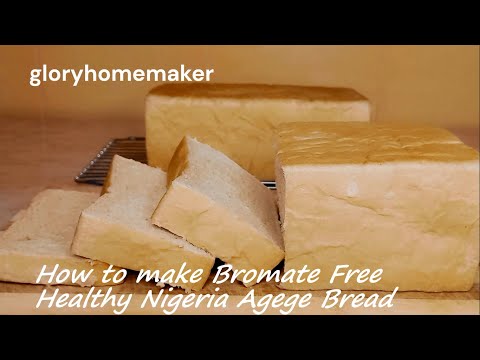 Simple And Delicious Bromate Free Nigerian Agege Bread Recipe | Proofed Only Once | Glory Homemaker