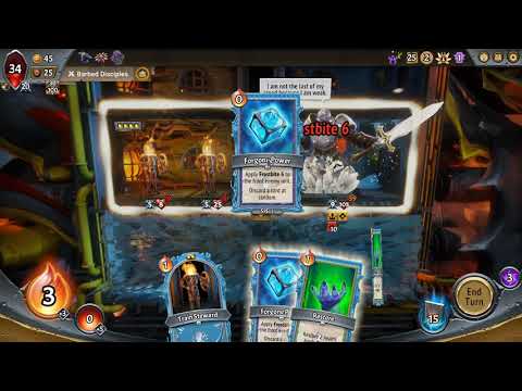 Monster Train Cov 25 Divinity PurpleX/Green - The sharpest huskiest vines devourer everything