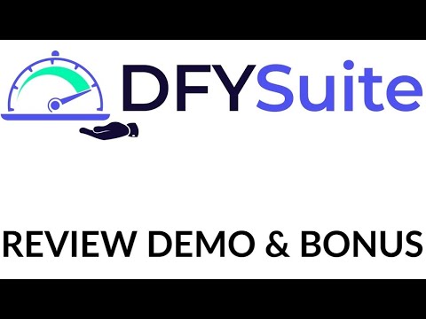 DFY Suite Review Demo Bonus - 100% DONE-FOR-YOU Google Page One Rankings Video