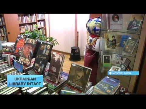 Ukrainian Library Raid in Moscow: Top Russian official denies closure of library