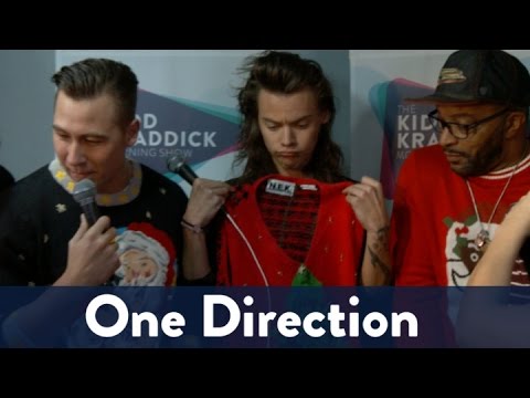 One Direction's Ugly Christmas Sweaters!