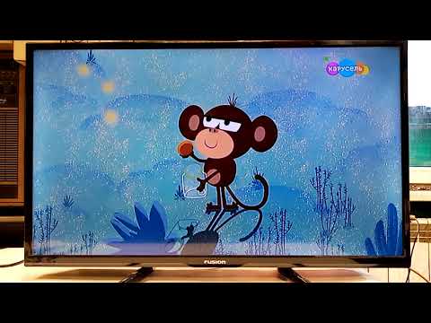 Телевизор FUSION FLTV-32H110T нет подсветки,