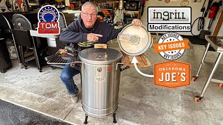 INGRILL Barrel Smoker-Grill / Must Have Modification’s! / Does It Work?
