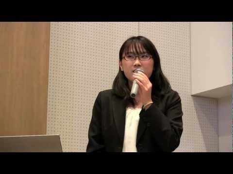 2012年度 大学院OC⑩大学院生活の紹介（国際文化学研究科 在学院生より）