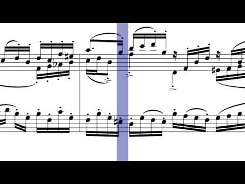 Fugue in F Minor (scroll version)
