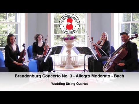 Brandenburg Concerto No. 3 - Allegro Moderato (Johann Sebastian Bach) Wedding String Quartet