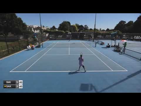 Smith Tina Nadine v Sakatsume Himeno - W60 Burnie (2°set)