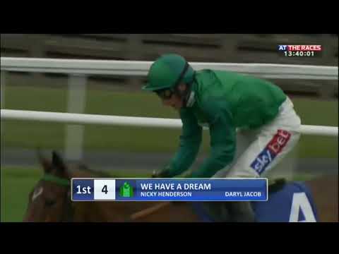 We Have A Dream - Grade 1 Finale Juvenile Hurdle (2018)