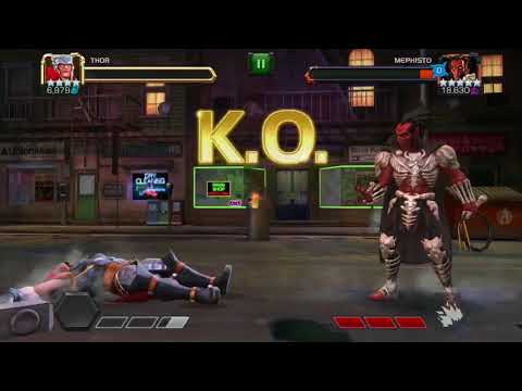 Defeating 20k PI Mephisto in UNDER 2 Minutes!!! No Iceman Struggle [ Marvel Contest of Champions ]