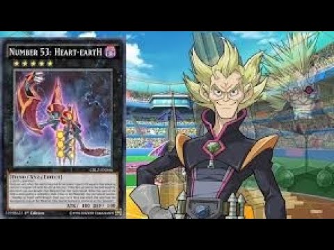 Yu-Gi-Oh Duel Links - How to easily  XYZ summon the new UR card Number 53: Heart-eartH