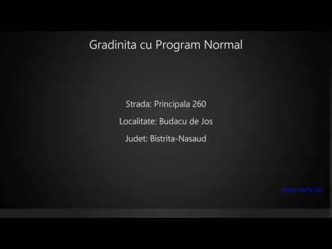 Gradinita cu Program Normal Budacu de Jos