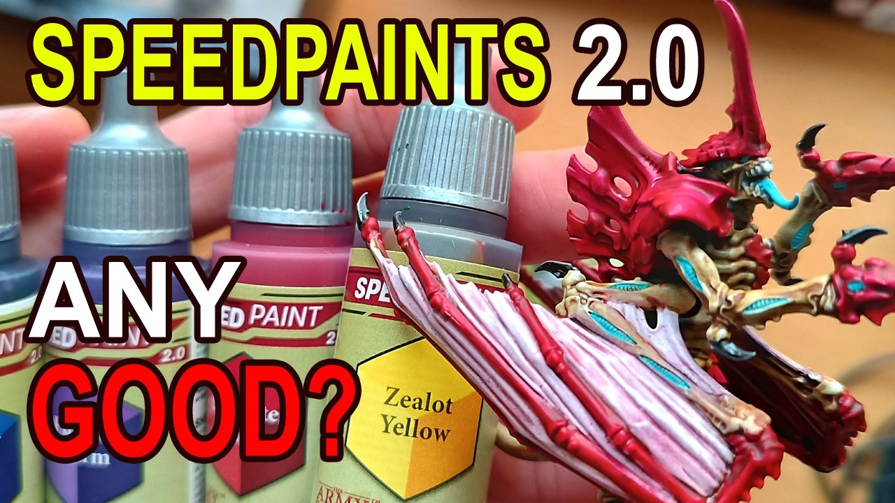 ANY GOOD??? THE ARMY PAINTER: SPEEDPAINT STARTER SET 2.0 REVIEW