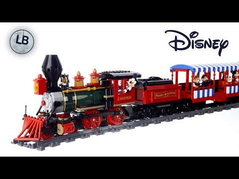 Vidéo LEGO Disney 71044 : Le train et la gare Disney