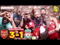 Arsenal 3-1 Liverpool | Full Fan Reactions | Saka Gabriel ( OG ) Martinelli Trossard