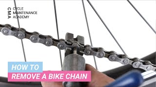 How To Remove A Bike Chain