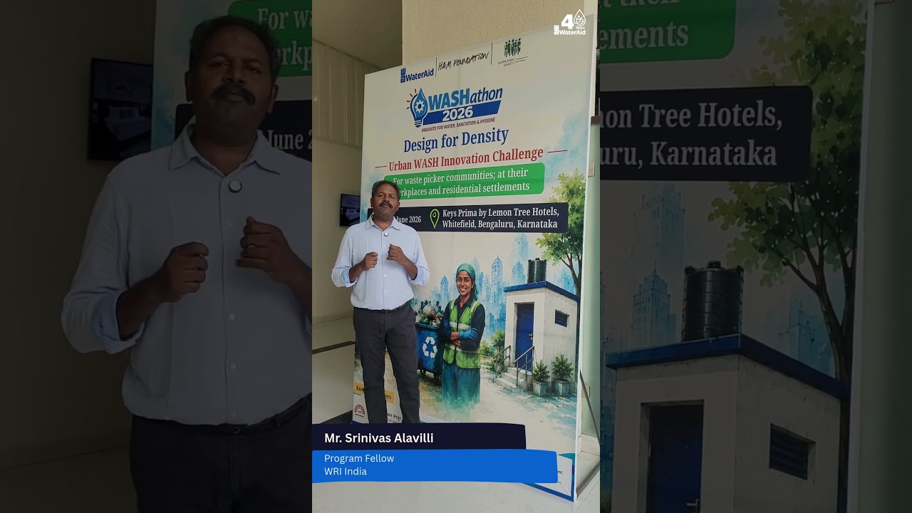 Strengthening Participatory Governance in Urban WASH | Srinivas Alavilli #WASHathon2026