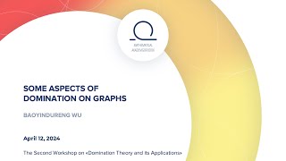 Some aspects of domination on graphs, Baoyindureng Wu