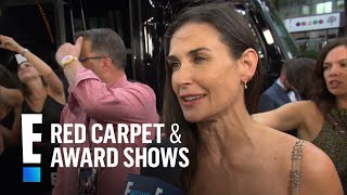 Demi Moore Talks Awkward Intimate Scenes With Zoe Kravitz | E! Live from the Red Carpet