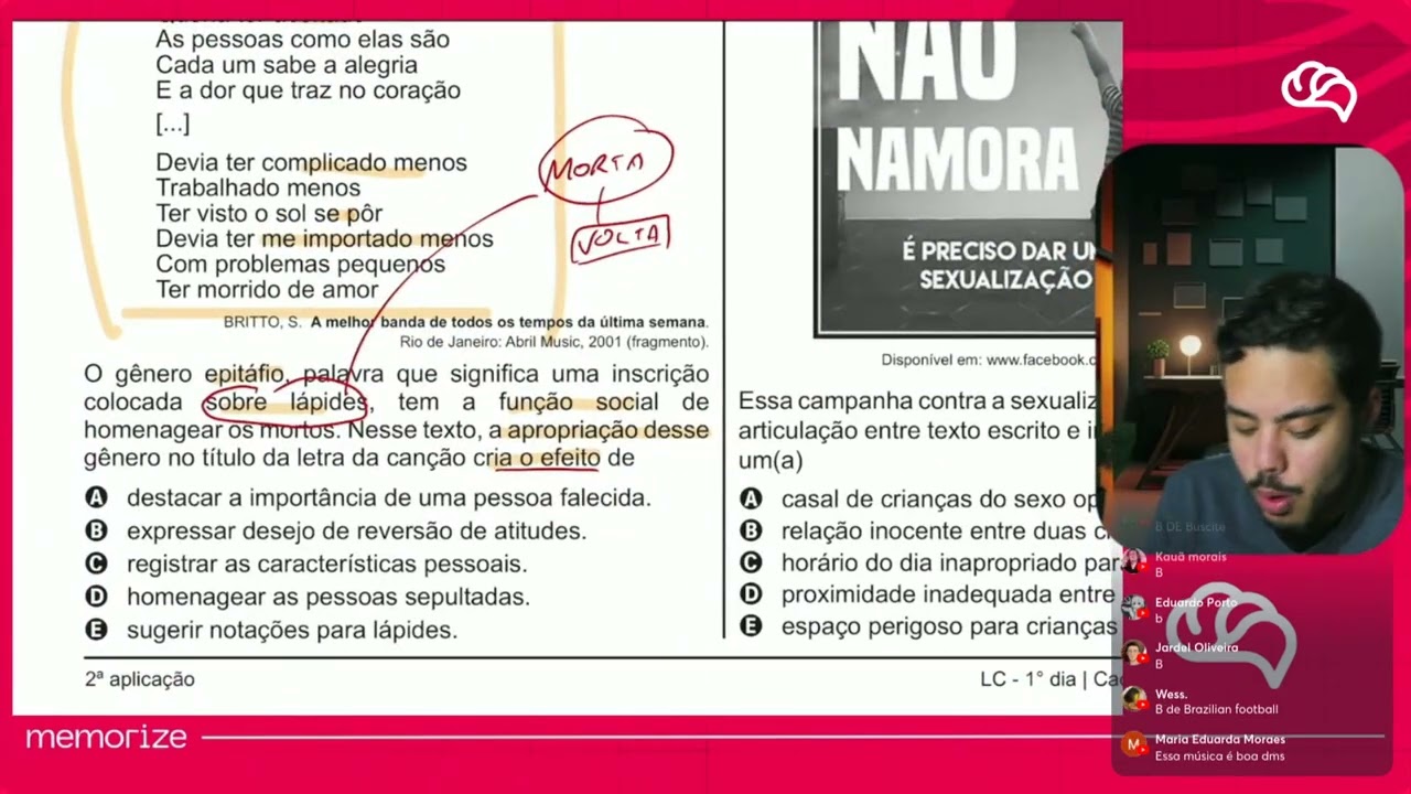 Resolução em Vídeo — Questão 22 ENEM 2020 PPL