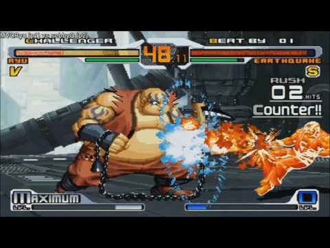 [HD] - Fightcade - Snk Vs Capcom Chaos Plus - MVCRyu(ARG) Vs SebbyQ(USA)