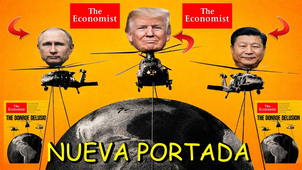 La NUEVA portada THE ECONOMIST revela los TRES lideres que DOMINAN el mundo