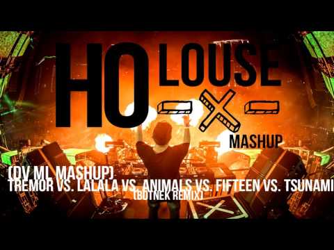 Tremor Vs. Lalala Vs. Animals Vs. Fifteen Vs. Tsunami (Holouse Mashup)