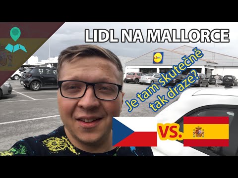 Jaké ceny jsou ve Španělském Lidlu? | ČESKO vs. ŠPANĚLSKO | MALLORCA BONUS #2