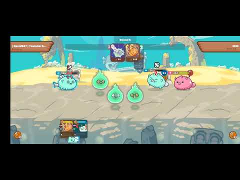 Axie Classic Season 22 Playing Triple Aqua in Top 50!!
