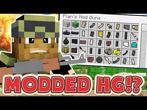 INVENTORY PETS MINECRAFT OVERPOWERED WEAPONS MODDED HUNGER GAMES - MINECRAFT MOD CHALLENGE #4