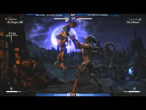 MKX @ Pillar of Salt - cR Dragon (Alien) vs OD Fullauto (Jacqui) [720p/60fps]