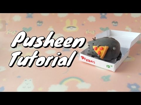 Pusheen in a Pizza Box Tutorial (inspired by the Pusheen Stickers)