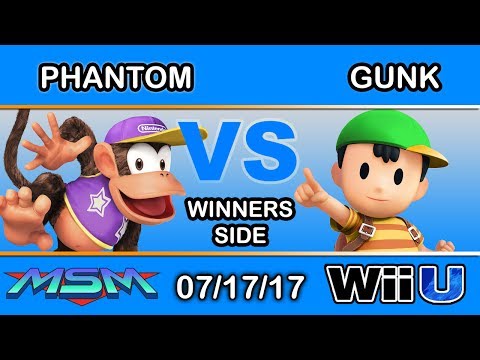 MSM 105 - Phantom (Diddy Kong) Vs. Gunk (Ness) Winners Side